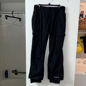 Columbia Men's Medium Black Ski Pants